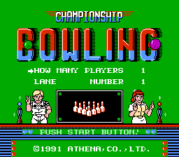 Championship Bowling (Japan)